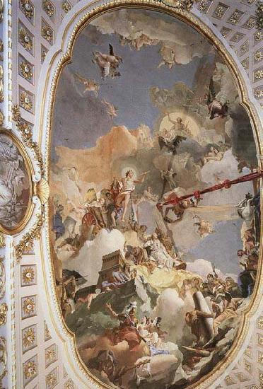 TIEPOLO, Giovanni Domenico The Apotheosis of the Spanish Monarchy china oil painting image